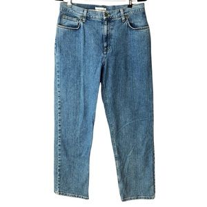90s High Rise Mom Jeans Size 10 Straight Leg Denim